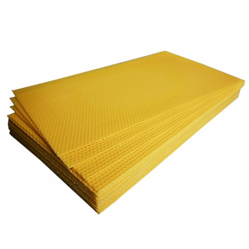 Wachsmittelwände in hoher...